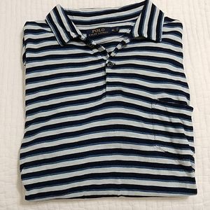 Polo Ralph Lauren Blue Striped Polo Shirt